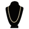 Thumbnail Image 4 of 20" Solid Figaro Chain Necklace 14K Two-Tone Gold Appx. 5.8mm