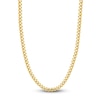Thumbnail Image 1 of 22" Solid Cuban Chain Necklace 14K Yellow Gold Appx. 7.3mm