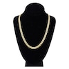 Thumbnail Image 4 of 22" Solid Cuban Chain Necklace 14K Yellow Gold Appx. 7.3mm