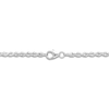 Thumbnail Image 2 of Hollow Rope Necklace 14K White Gold 30 Length 2.4mm