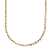 Thumbnail Image 0 of Hollow Rope Necklace 10K Yellow Gold 30 Length 3mm