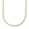 Thumbnail Image 1 of Hollow Rope Necklace 10K Yellow Gold 30 Length 3mm