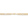 Thumbnail Image 2 of Solid Figaro Necklace 10K Yellow Gold 22 Length 6.5mm