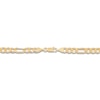 Thumbnail Image 3 of Solid Figaro Necklace 10K Yellow Gold 22 Length 6.5mm