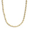 Thumbnail Image 1 of Hollow Rope Necklace 14K Yellow Gold 20 Length 4mm