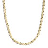 Thumbnail Image 0 of Hollow Rope Necklace 14K Yellow Gold 20 Length 4mm