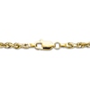 Thumbnail Image 2 of Solid Rope Necklace 14K Yellow Gold 18 Length 3mm