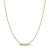 Thumbnail Image 1 of Hollow Rope Necklace 14K Yellow Gold 24 Length 2mm