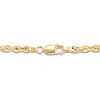 Thumbnail Image 2 of Hollow Rope Necklace 14K Yellow Gold 22 Length 3mm
