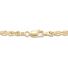 Thumbnail Image 2 of Hollow Rope Necklace 14K Yellow Gold 24 Length 3mm