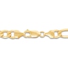 Thumbnail Image 1 of Hollow Figaro Necklace 10K Yellow Gold 22 Length 7.5mm