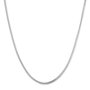 Thumbnail Image 0 of Hollow Box Chain Necklace 10K White Gold 22 Length 0.64mm