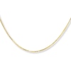 Thumbnail Image 0 of Solid Box Chain Necklace 10K Yellow Gold 16 Length 0.9mm