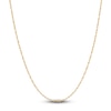 Thumbnail Image 1 of Solid Chain Necklace 14K Yellow Gold 20 Length 0.5mm