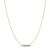 Thumbnail Image 1 of Solid Chain Necklace 14K Yellow Gold 18 Length .50mm