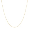 Thumbnail Image 0 of Solid Box Chain Necklace 10K Yellow Gold 18 Length 0.6mm