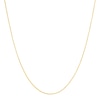 Thumbnail Image 1 of Solid Box Chain Necklace 10K Yellow Gold 18 Length 0.5mm