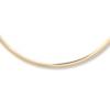 Thumbnail Image 1 of Solid Omega Necklace 14K Yellow Gold 18-inch Length 4mm