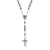 Thumbnail Image 1 of Rosary Bead Black Ion-Plated Stainless Steel