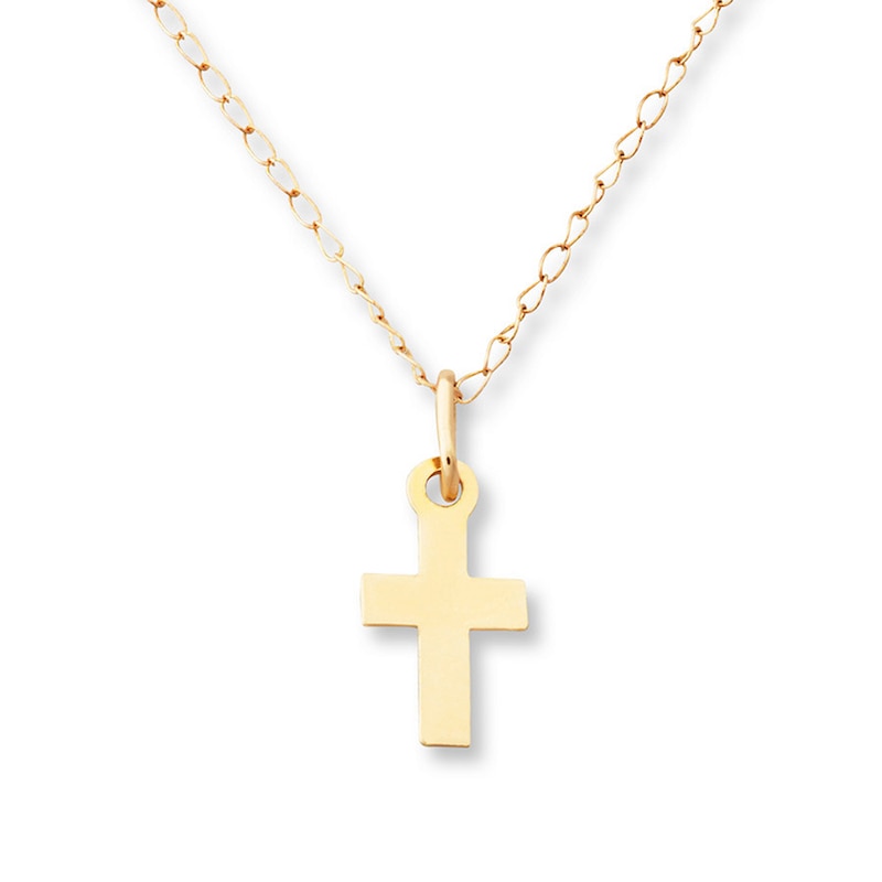 Devotion Rose Necklace in 14k Yellow Gold