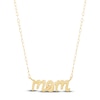 Thumbnail Image 0 of Petite Mom Necklace 14K Yellow Gold 17 Length