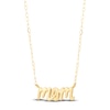 Thumbnail Image 1 of Petite Mom Necklace 14K Yellow Gold 17 Length