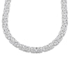 Thumbnail Image 1 of Solid Byzantine Necklace Sterling Silver 18 Length 7.5mm