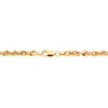 Thumbnail Image 1 of Solid Glitter Rope Necklace 10K Yellow Gold 24" 4mm