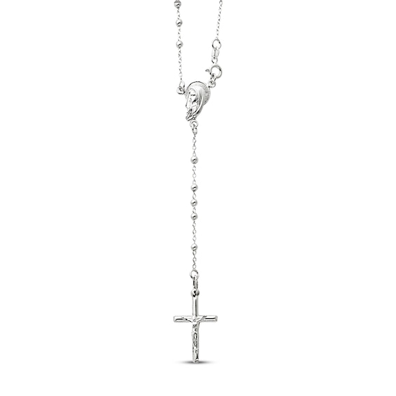 Rosary Sterling Silver 24 Length