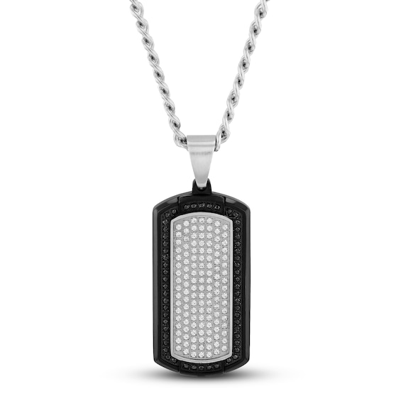 Diamond Necklace Stainless Steel Jared