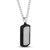 Thumbnail Image 2 of Diamond Necklace Stainless Steel