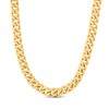 Thumbnail Image 1 of Hollow Cuban Link Chain 10K Yellow Gold 24" 9.75mm