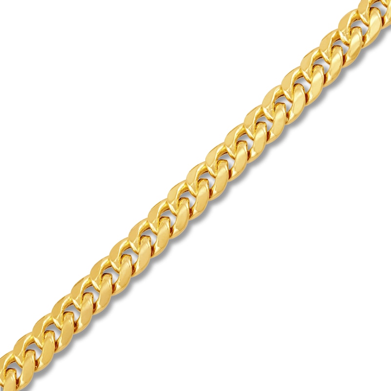 Curb Chain Necklace 10K Yellow Gold 22" 6.15mm