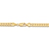 Thumbnail Image 2 of Curb Chain Necklace 10K Yellow Gold 22" 6.15mm