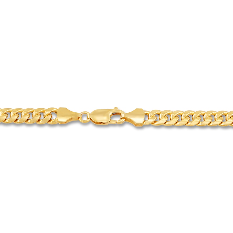 Curb Chain Necklace 10K Yellow Gold 22" 6.15mm