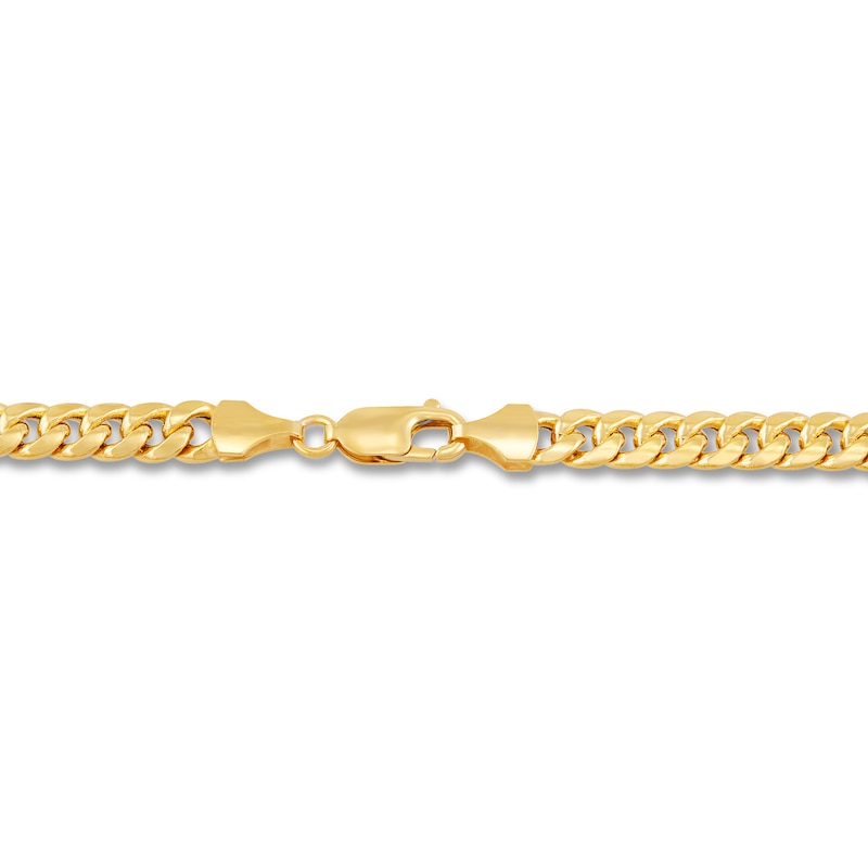 Main Image 3 of Curb Chain Necklace 10K Yellow Gold 22" 6.15mm