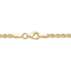 Thumbnail Image 1 of Bead Station and Lariat Rope Necklace 10K Yellow Gold 18" Adjustable