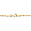 Thumbnail Image 2 of Bead Station and Lariat Rope Necklace 10K Yellow Gold 18" Adjustable