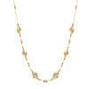 Thumbnail Image 0 of Alternating Bar & Bead Necklace 10K Yellow Gold