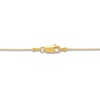 Thumbnail Image 1 of Alternating Bar & Bead Necklace 10K Yellow Gold