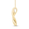 Thumbnail Image 4 of Twist Necklace 10K Yellow Gold 19"