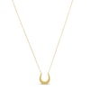 Thumbnail Image 1 of Horseshoe Necklace 14K Yellow Gold 18"