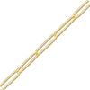 Thumbnail Image 2 of Solid Oval Link Necklace 14K Yellow Gold 18"