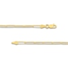 Thumbnail Image 3 of Solid Oval Link Necklace 14K Yellow Gold 18"