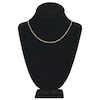 Thumbnail Image 4 of Solid Oval Link Necklace 14K Yellow Gold 18"