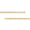 Thumbnail Image 3 of Hollow Oval Link Necklace 14K Yellow Gold 3.9mm 20"