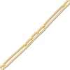 Thumbnail Image 2 of Hollow Oval Link Necklace 14K Yellow Gold 5.1mm 20"