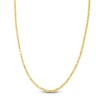 Thumbnail Image 1 of Solid Byzantine Chain Necklace 14K Yellow Gold 3.45mm 22"