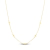 Thumbnail Image 1 of Cross Necklace 14K Yellow Gold 18"