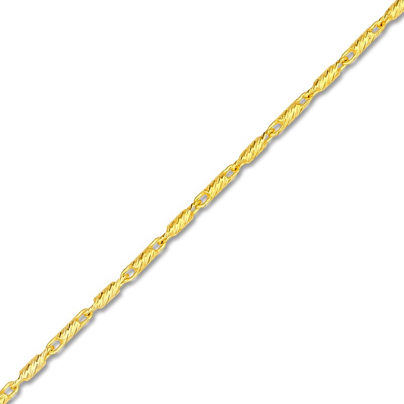 Main Image 2 of Solid Lumacina Chain Necklace 14K Yellow Gold 1.05mm 20"